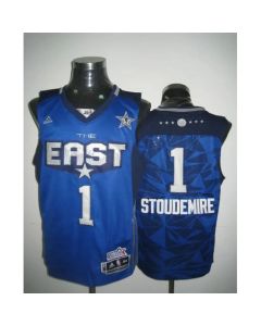 2011 All Star Knicks #1 Amar'e Stoudemire Blue Stitched NBA Jersey