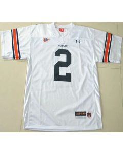 2012 New Tigers #2 Newton White Stitched NCAA Jersey
