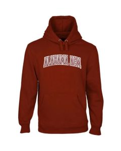 Alabama A&M Bulldogs Arch Name Pullover Hoodie Maroon
