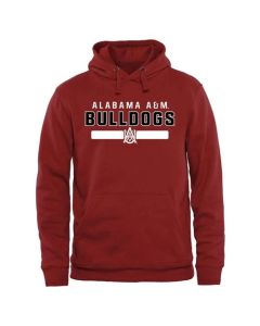 Alabama A&M Bulldogs Team Strong Pullover Hoodie Maroon