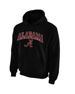 Alabama Crimson Tide Midsize Arch Pullover Hoodie Black