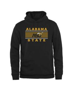 Alabama State Hornets Big & Tall Micro Mesh Sweatshirt Black
