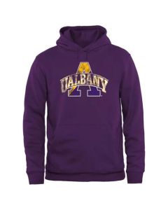 Albany Great Danes Big & Tall Classic Primary Pullover Hoodie Purple