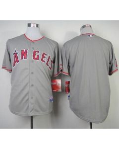 Angels of Anaheim Blank Grey Cool Base Stitched MLB Jersey