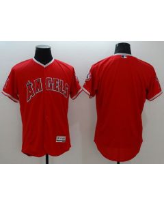 Angels of Anaheim Blank Red Flexbase Authentic Collection Stitched MLB Jersey
