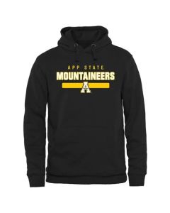 Appalachian State Mountaineers Team Strong Pullover Hoodie Black