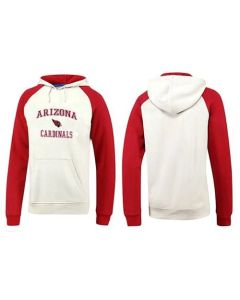 Arizona Cardinals Heart & Soul Pullover Hoodie White & Red