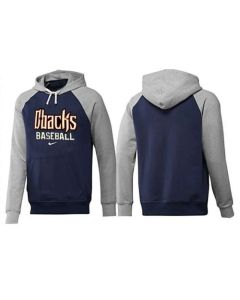 Arizona Diamondbacks Pullover Hoodie Dark Blue & Grey