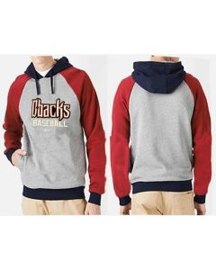 Arizona Diamondbacks Pullover Hoodie Grey & Red