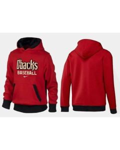 Arizona Diamondbacks Pullover Hoodie Red & Black