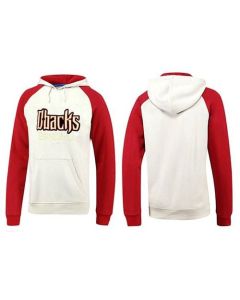 Arizona Diamondbacks Pullover Hoodie White & Red