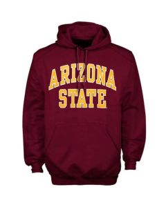 Arizona State Sun Devils Bold Arch Hoodie Maroon