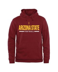 Arizona State Sun Devils Custom Sport Pullover Hoodie Maroon