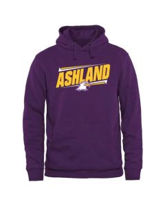 Ashland Eagles Double Bar Pullover Hoodie Purple
