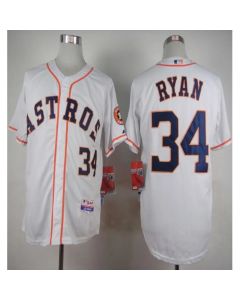 Astros #34 Nolan Ryan White Cool Base Stitched MLB Jersey