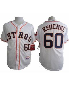 Astros #60 Dallas Keuchel White Cool Base Stitched MLB Jersey
