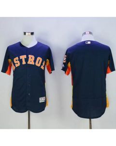 Astros Blank Navy Blue Flexbase Authentic Collection Stitched MLB Jersey