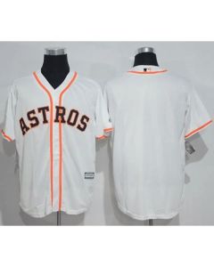 Astros Blank White New Cool Base Stitched MLB Jersey