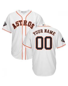 Astros Personalized White MLB Stitched Jersey