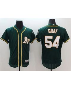 Athletics #54 Sonny Gray Green Flexbase Authentic Collection Stitched MLB Jersey
