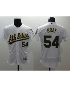 Athletics #54 Sonny Gray White Flexbase Authentic Collection Stitched MLB Jersey