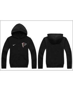 Atlanta Falcons Authentic Logo Hoodie Black