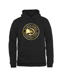 Atlanta Hawks Gold Collection Pullover Hoodie Black