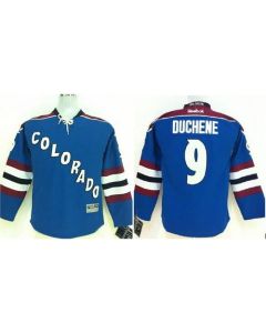 Avalanche #9 Matt Duchene Blue Stitched Youth NHL Jersey