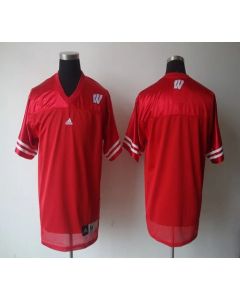 Badgers Blank Red Stitched NCAA Jersey