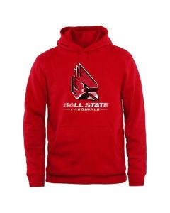 Ball State Cardinals Big & Tall Classic Primary Pullover Hoodie Red