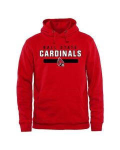 Ball State Cardinals Team Strong Pullover Hoodie Red