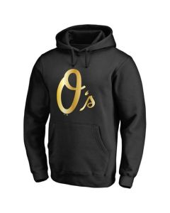 Baltimore Orioles Gold Collection Pullover Hoodie Black
