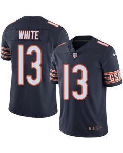 Bears #13 Kevin White Navy Blue Men's Stitched NFL Limited Rush Jersey