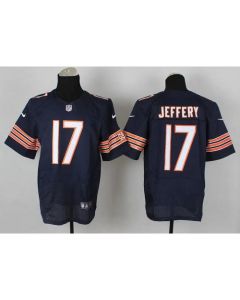 Bears #17 Alshon Jeffery Navy Blue Team Color Men's Stitched NFL Elite Jersey