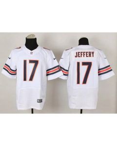 Bears #17 Alshon Jeffery White Men's Stitched NFL Elite Jersey