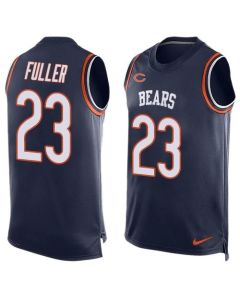 Bears #23 Kyle Fuller Navy Blue Team Color Men's Stitched NFL Limited Tank Top Jersey