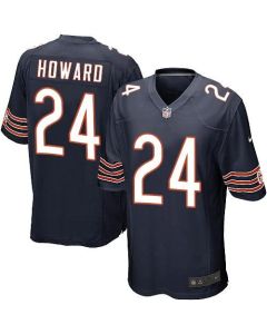 Bears #24 Jordan Howard Navy Blue Team Color Youth Stitched NFL Elite Jersey
