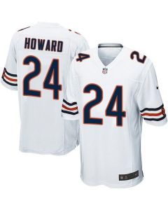 Bears #24 Jordan Howard White Youth Stitched NFL Elite Jersey