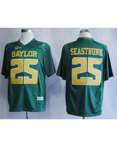 Bears #25 Lache Seastrunk Green Stitched NCAA Jersey
