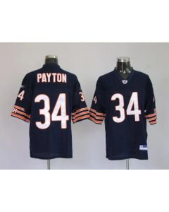 Bears #34 Walter Payton Blue Stitched Youth NFL Jersey