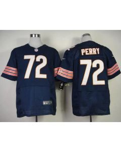 Bears #72 William Perry Navy Blue Team Color Men's Stitched NFL Elite Jersey