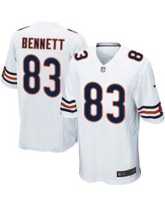 Bears #83 Martellus Bennett White Youth Stitched NFL Elite Jersey