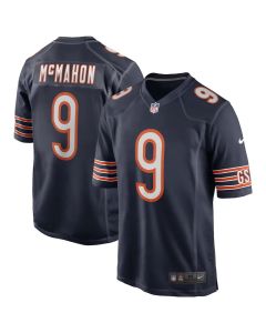 Bears #9 Jim McMahon Navy Blue Men's Stitched NFL Limited Rush Jersey