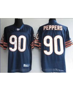Bears #90 Julius Peppers Blue Stitched Youth NFL Jersey