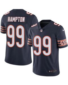 Bears #99 Dan Hampton Navy Blue Men's Stitched NFL Limited Rush Jersey