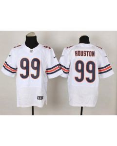 Bears #99 Lamarr Houston White Men's Stitched NFL Elite Jersey