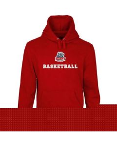 Belmont Bruins Custom Sport Logo Applique Pullover Hoodie Red