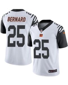 Bengals #25 Giovani Bernard White Youth Stitched NFL Limited Rush Jersey