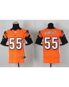 Bengals #55 Vontaze Burfict Orange Alternate Men's Stitched NFL Elite Jersey
