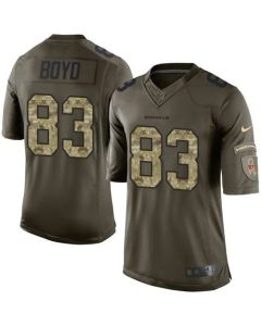 Bengals #83 Tyler Boyd Green Men's Stitched NFL Limited Salute to Service Jersey